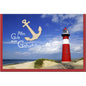 metALUm Geburtstagskarte LEUCHTTURM - 1206019S