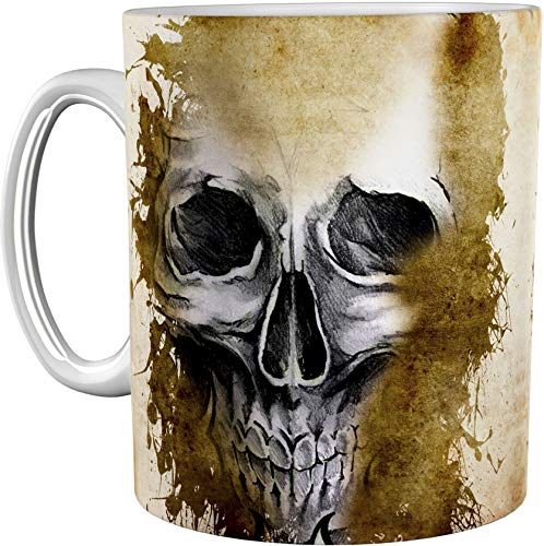 metALUm Kaffeetasse Totenkopf # 3300100132