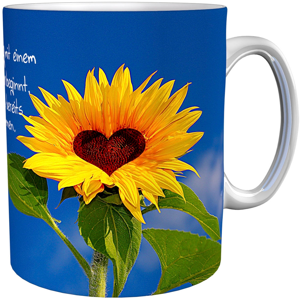 metALUm Kaffeetasse Sonnenblumen # 330010072