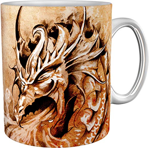 metALUm Kaffeetasse Drache # 3300100134