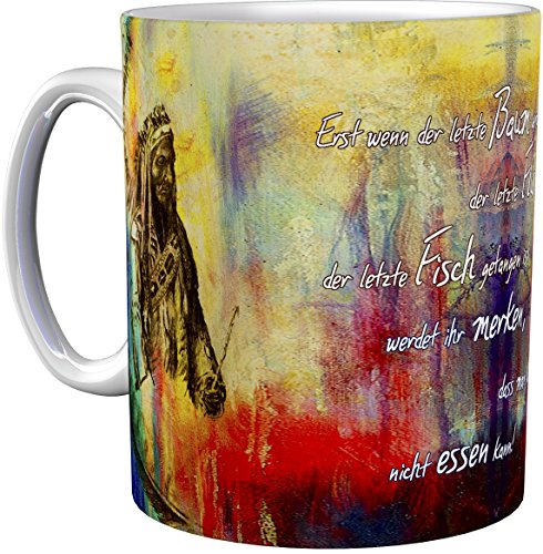 metALUm Kaffeetasse Indianer # 330010011