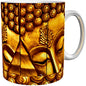 metALUm Kaffeetasse Buddah ZEN # 330010066