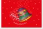 Preview: metALUm Weihnachtskarte GLOCKE - WKK005S