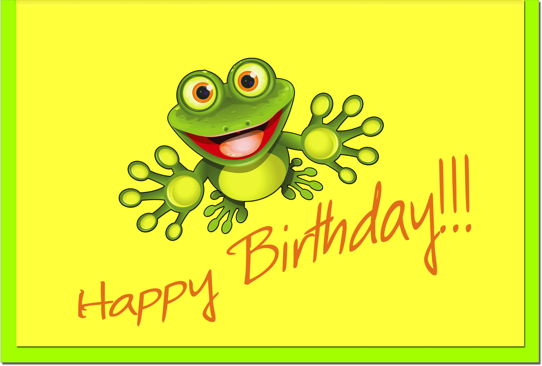 Frosch geburtstagswünsche Glückwünsche Geburtstag